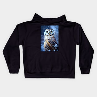 Majestic Owl Kids Hoodie